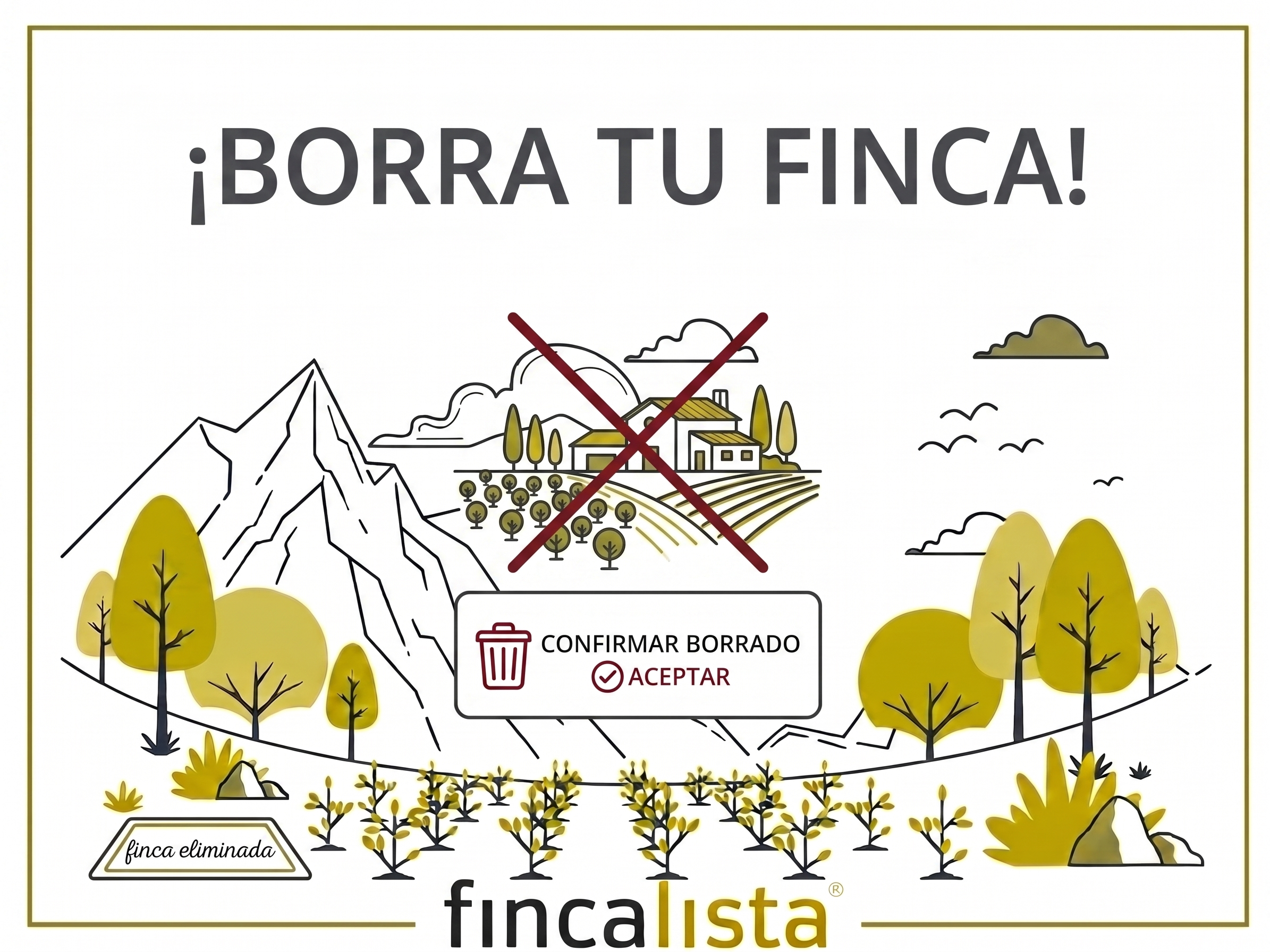 Eliminar finca