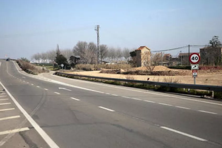 terreno carretera nacional ll km 459 Lleida