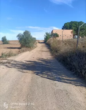 Parcela (Luz y Agua) en La Corchuela, Badajoz