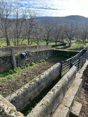 Dehesa con edificación en el norte de Cáceres